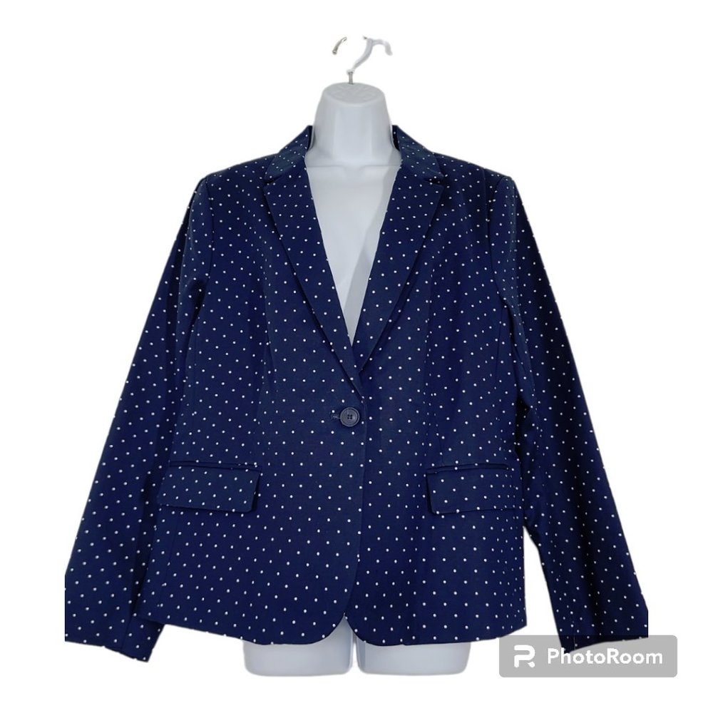 COPY - NWT🥳 Liz Clairborn Polka-dot Blazer